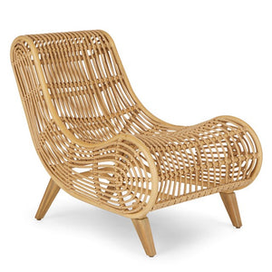 Calova wicker lounge chair, 2 available