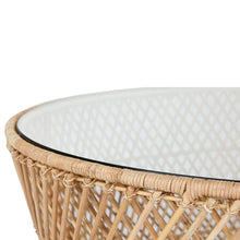 "Catta" natural side table by Article