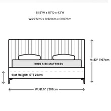 **New** Hollis King Upholstered Bed