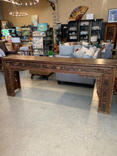 Exquisite, hand carved antique Chinese Altar Table