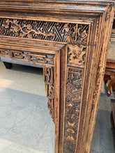 Exquisite, hand carved antique Chinese Altar Table