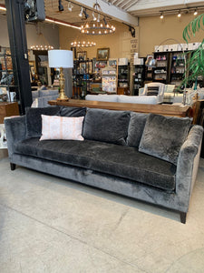 Baker dark blue sofa