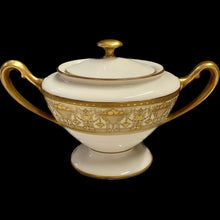 Rare Lenox china teapot, creamer and sugar set