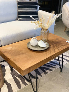 Natura Hairpin wooden coffee table