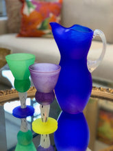 Signed by Gunnel Sahlin Kosta Boda carafe with 5 pcs glass set