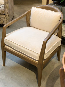 **NEW** Imported curved arm chair