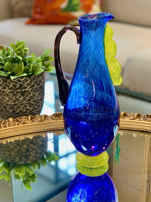 Signed Kosta Boda limited edition pitcher by Ann Wahlstrom