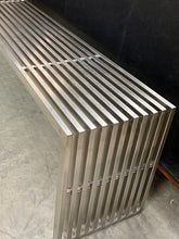 Aluminum slat bench