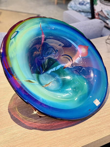 Solart blown glass bowl