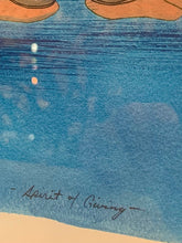Canadian artist, Richard Shorty, framed "Spirit of Giving" 97/180