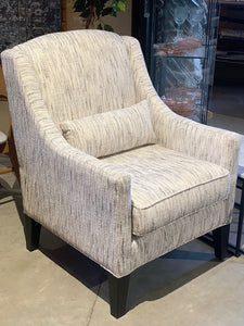 *Opportunity* As-new Stylus Geno chair in fabric, Sultan, Greige