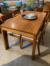 Wooden dining table & 4 chair set