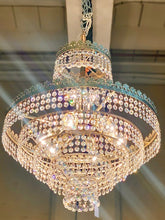Glam life crystal chandelier
