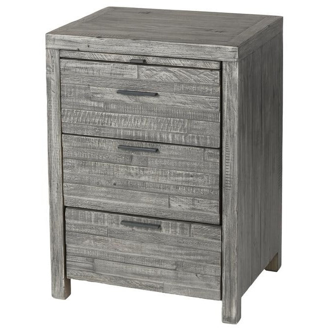 Tuscan Spring Nightstand - Grey Wash