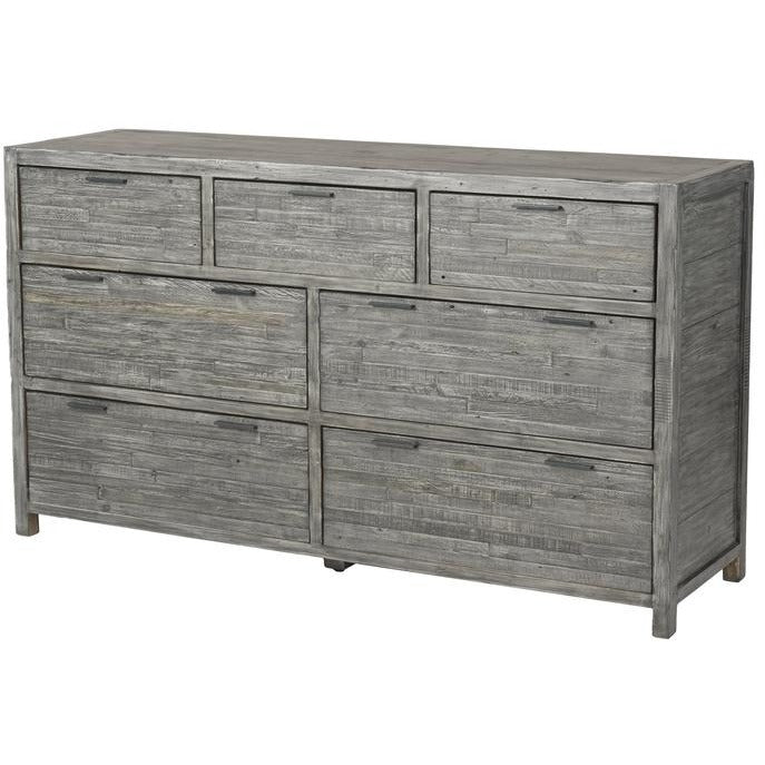 Tuscan Spring 7D Dresser - Grey Wash