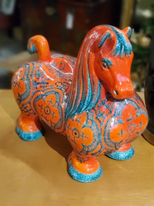 1970 Italian Terracotta Horse