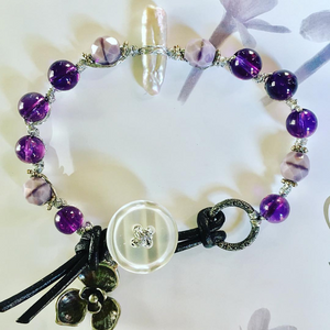 "Lilac Skies" - Bracelet