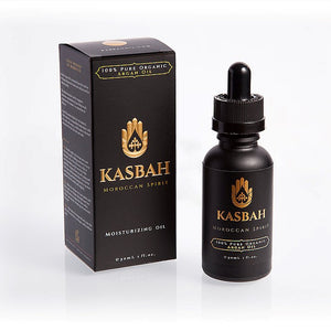 Kasbah 100% Pure Organic Argan Oil - Moisturizer, Face, Hair, Skin and Nails