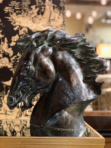 Horse bust, James Spratt 1978