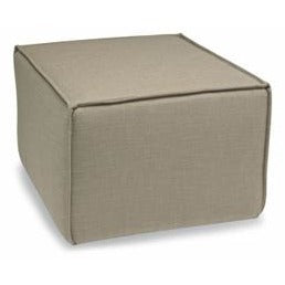 Plush Ottoman