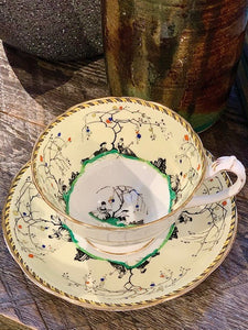 Antique Paragon teacup and saucer