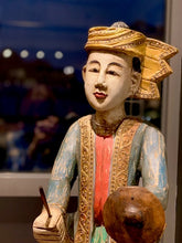 Hand Carved Folk Art Statue