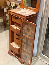 Gorgeous 8 drawer wooden jewellery armoire
