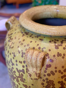 Large ceramic 'swamp water' floor vase - Vietnam
