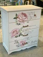 Hand painted & restyled bedroom dresser