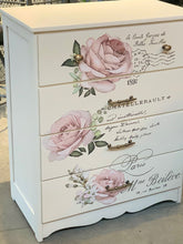 Hand painted & restyled bedroom dresser