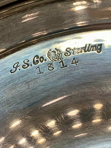 G.S. & Co. Sterling silver centrepiece flower frog