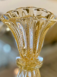 Vintage Barovier & Toso blown glass bud vase, Murano, Italy